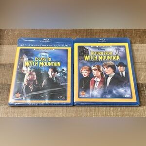 Disney Movie Club Escape to Witch Mountain & Return From Blu-ray Exclusive Lot